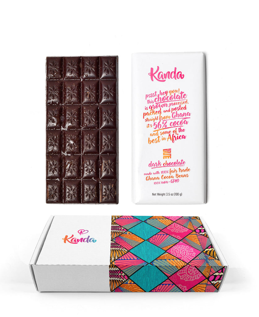 Dark Chocolate Trio | African Print Box