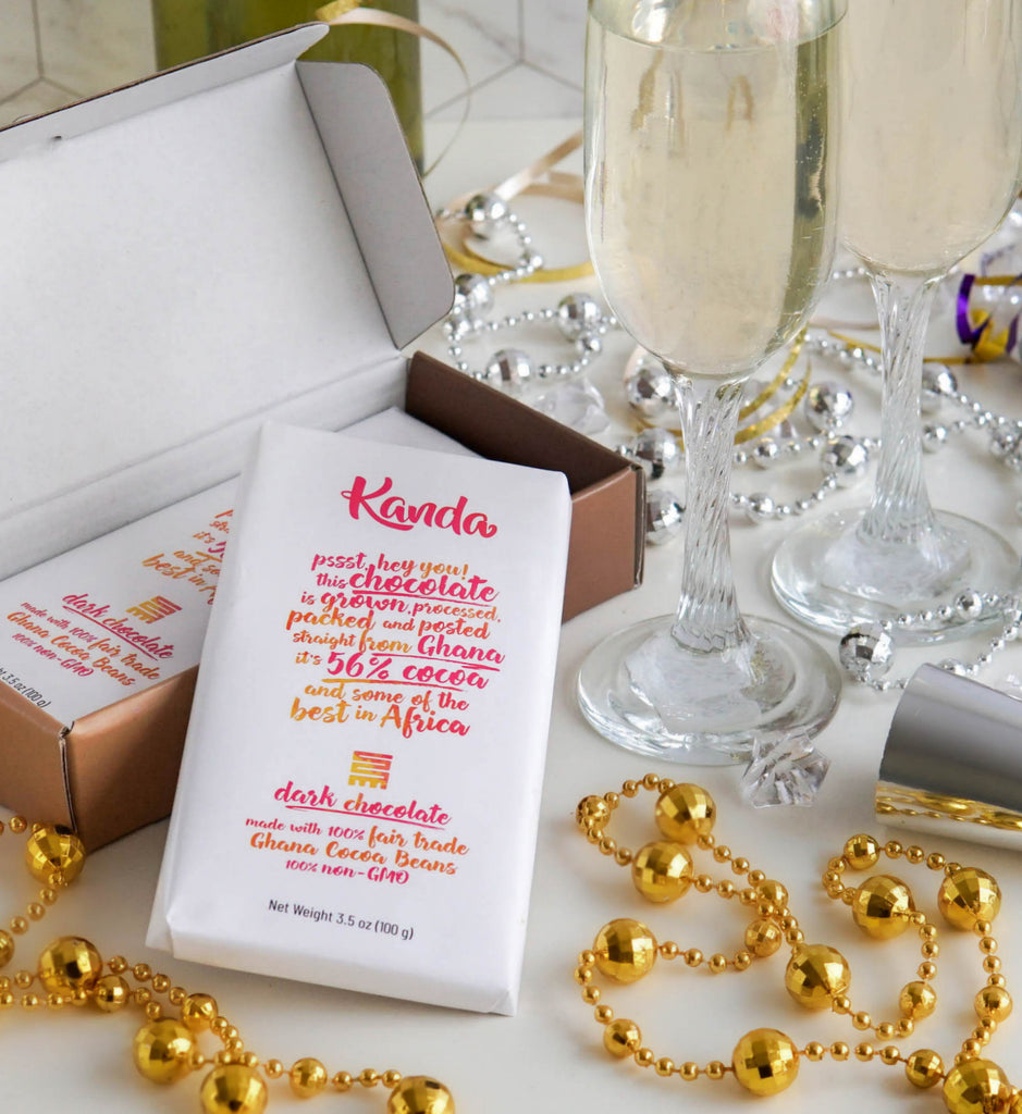 Dark Chocolate Trio | African Print Box