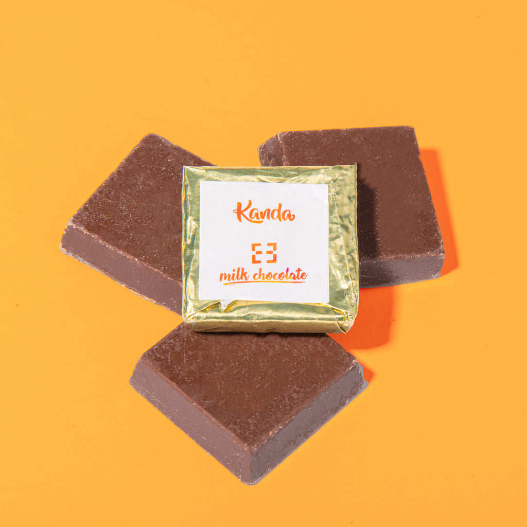 Milk 38% Chocolate Mini's | 5 Mini Squares | 1 Sleeve [Wholesale]
