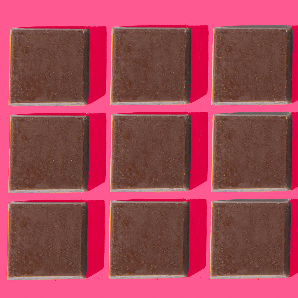 Milk 38% Chocolate Mini's | 5 Mini Squares | 1 Sleeve