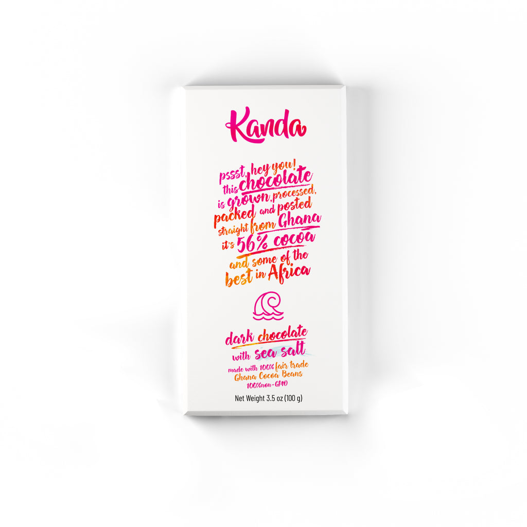 Dark Chocolate with Sea Salt  | 10 Bars [Wholesale]
