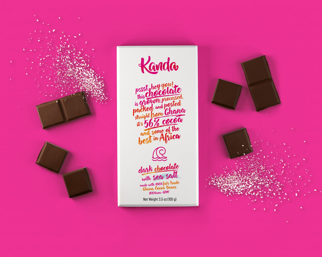 Dark Chocolate with Sea Salt  | 1 Bar